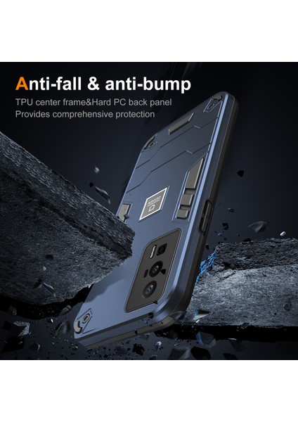 Xiaomi Poco F5 Pro 5g Hibrid Koruyucu Pc+Tpu Telefon Kapağı (Yurt Dışından) modelleri