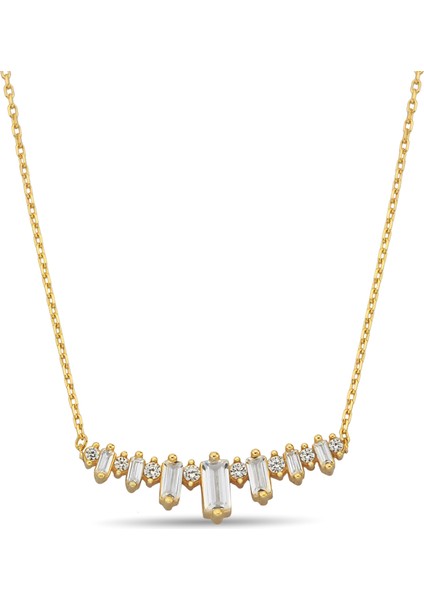 Altın Taşlı Kolye KLYCGK063