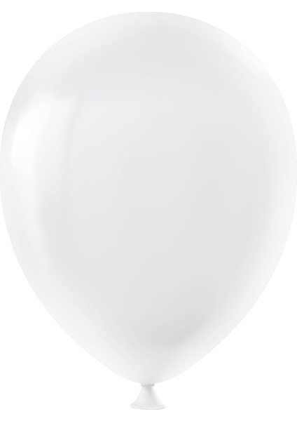 Eko Beyaz Pastel Balon 10" 100'LÜ
