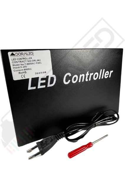 Dora Led  Pıxel Led Kontrol Cihazı T-8000ac