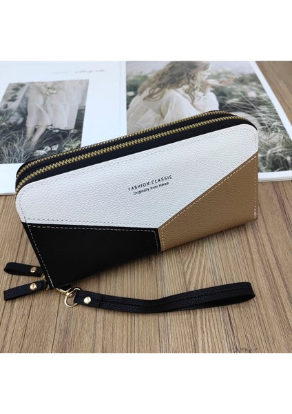 Modaya Uygun Dikişli Büyük Kapasiteli Bozuk Para Cüzdanı (Yurt Dışından) indirimleri