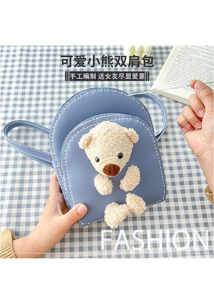 Karikatür Sevimli Messenger Çanta El Dikili Ayı Sırt Çantası (Yurt Dışından) modelleri