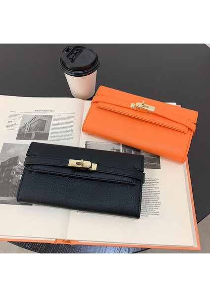 Moda Lychee Desen Düz Renk Bayan El Çantası (Yurt Dışından) modelleri