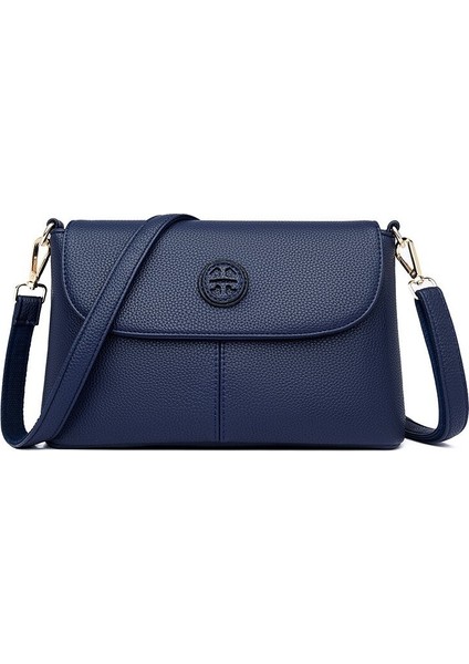 Basit Orta Yaşlı Anne Çantası Doku Crossbody Küçük Kare Çanta (Yurt Dışından)