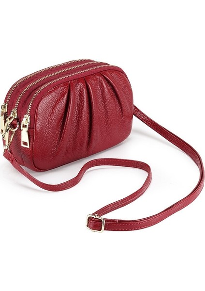 Kadın Modası Yumuşak Deri Omuz Messenger Çanta (Yurt Dışından)