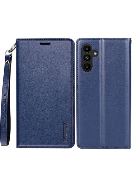 Samsung Galaxy A05S Için 4g Case Cep Telefonu Kapağı Çizelge Karşıtı Telefon Kabuğu Cüzdan Mavisi (Yurt Dışından)