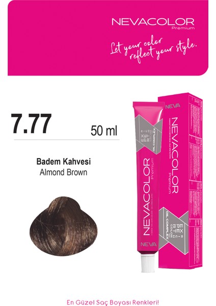 Color 7.77 Badem Kahvesi