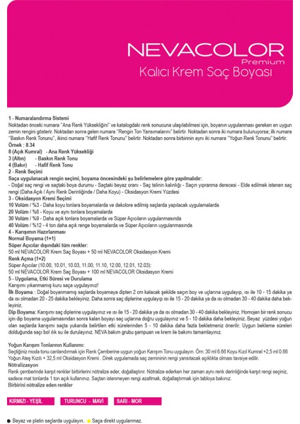 Color 7.77 Badem Kahvesi modelleri