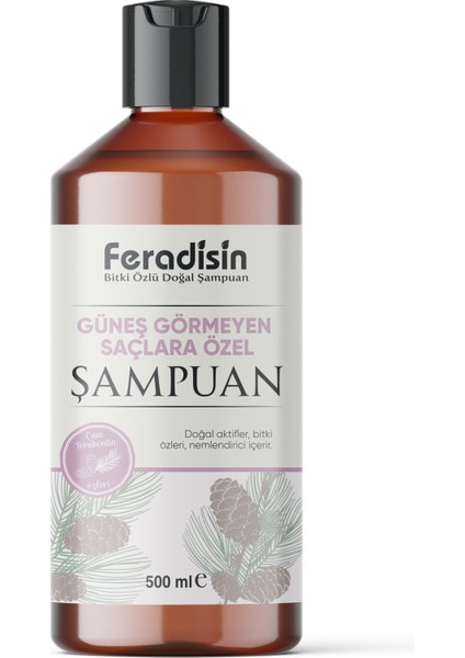 Güneş Görmeyen Saçlar Için Şampuan 500 ml