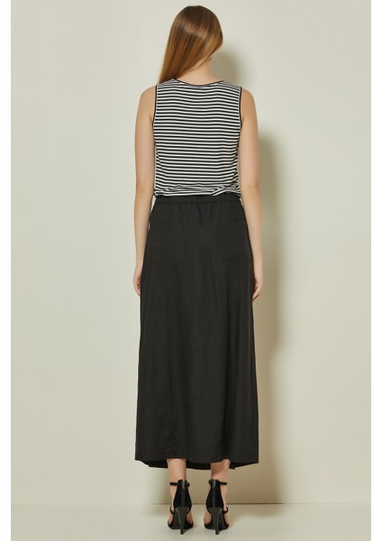 Yuvarlak Yaka Siyah Penye Atlet fırsatları