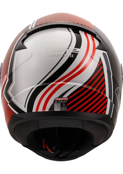 Rapıd 2 Extra Beyaz-Kırmızı Kask fırsatları