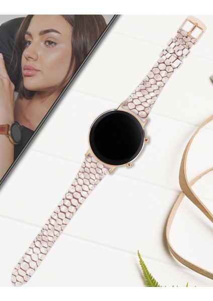 Huawei Watch 20mm Kadın Deri Kordon Huawei Watch 4 Gt Gt 2 Gt 3 Pro E43MM Fashion Seramik Elegant 42MM 20MM Hakiki Deri Kayış modelleri