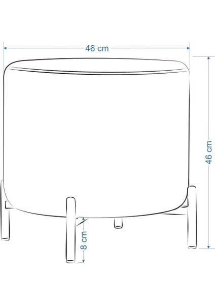 Çok Amaçlı Metal C Sehpa Puf Seti fırsatları
