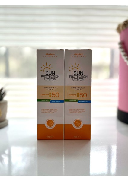 Sun Protectıon Spf 50+ Güneş Koruyucu 2'li Set 100 ml