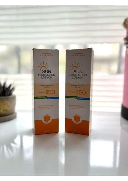 Sun Protectıon Spf 50+ Güneş Koruyucu 2'li Set 100 ml