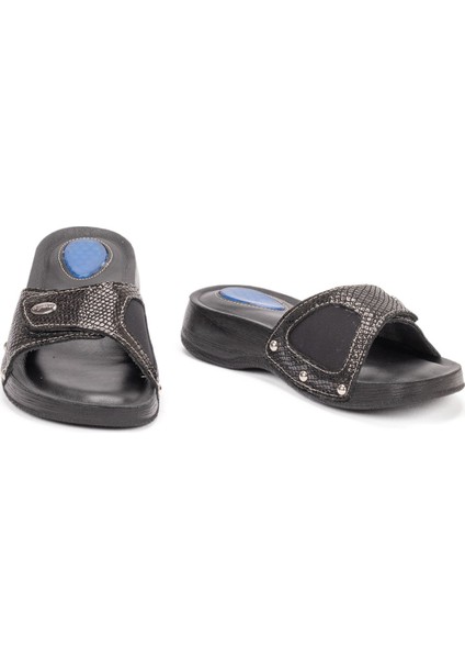 Kadın Deri Topuk Dikeni ve Kemik Çıkıntısı Anatomik Günlük Terlik indirimleri