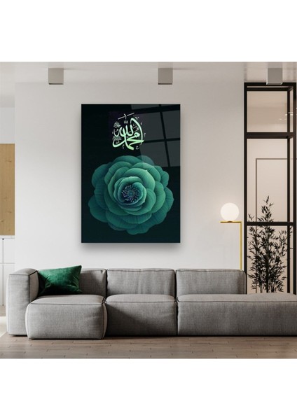 Cam Tablo, Dekoratif Baskı Rubaiyat Al Tourab Dikey Cam Tablo