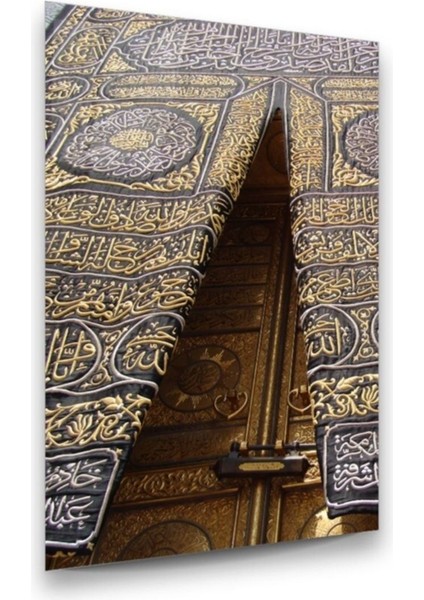 Cam Tablo, Dekoratif Baskı Kabe Kapısı Dikey Cam Tablo