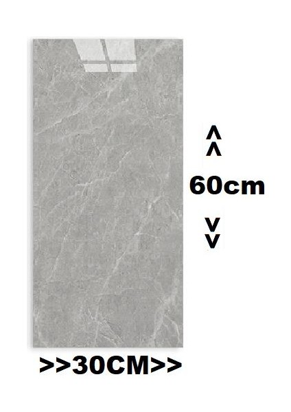 6 Adet 60X30CM Açık Kahverengi Desenli Yapışkanlı Esnek Karavan Banyo Duvar Kaplama Paneli Shiny-2