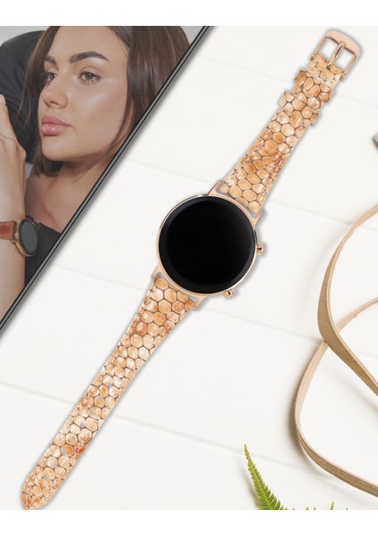 Huawei Watch Kadın Deri Kordon 20mm Huawei Watch 4 Gt Gt 2 Gt 3 Pro 43MM Seramik Elegant Fashion 42MM 20MM Hakiki Deri Kayış modelleri