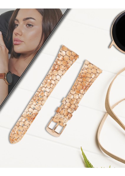 Huawei Watch Kadın Deri Kordon 20mm Huawei Watch 4 Gt Gt 2 Gt 3 Pro 43MM Seramik Elegant Fashion 42MM 20MM Hakiki Deri Kayış