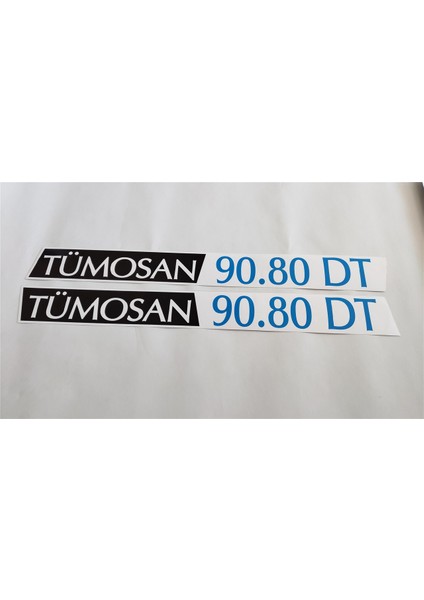 Klasik 90.80 Dt Yan Yazı Tanıtım Etiketi (2001-2009 Model) Sağ-Sol Takım