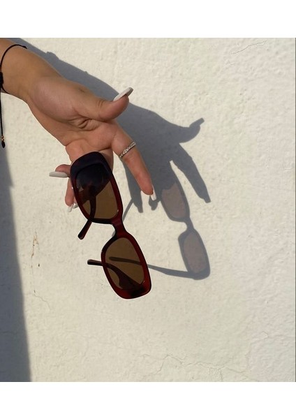 Unisex Vintage Güneş Gözlüğü Kahve fiyatları