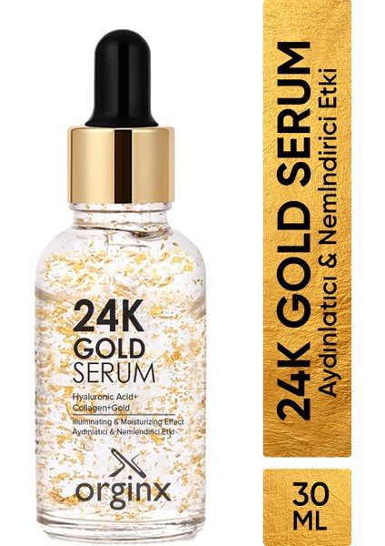 24K Altın Parçacıklı Serum 30 ml