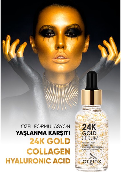 24K Altın Parçacıklı Serum 30 ml