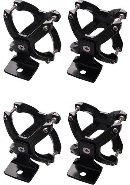 2-3 Inç Tüp Tampon Çubuğu Için Ayarlanabilir LED Çalışma Işığı Braketi Tüp Rulosu ve Kafes X-Clamp Işık Montaj Kelepçesi - 4 Parça (Yurt Dışından)