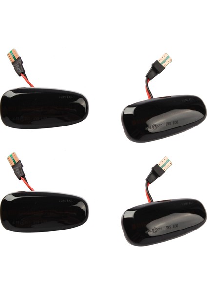 4 Adet Araba Yan Sinyal Lambası LED Dönüş Sinyali Gösterge Lambası Opel Zafira A 99-05 G 98-09 (Yurt Dışından)