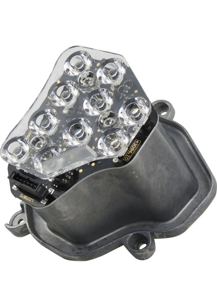 Çift Araba Far LED Modülü Dönüş Sinyal Işığı 63117271901 63117271902 5 Serisi F10 F11 F18 2009-2013 (Yurt Dışından)
