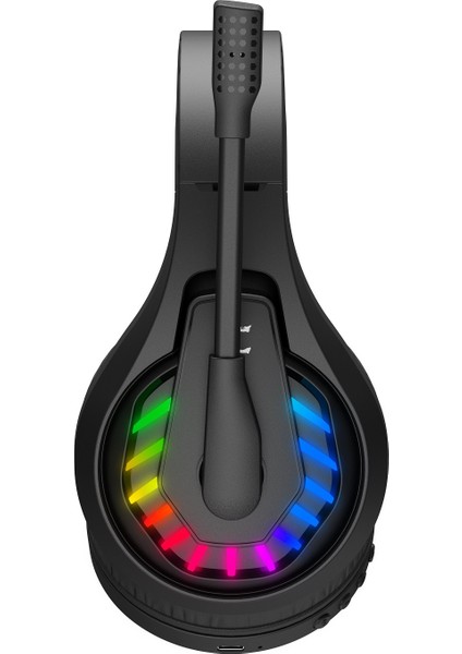 GR230 7.1 Neon Ledli Gaming Oyuncu Mikrofonlu Kulaklık Çok Modlu (Bluetooth, 2.4ghz, Kablolu)