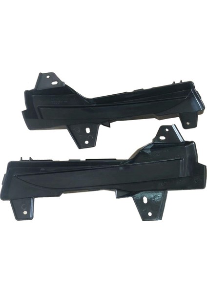 Model 3 2017-2018 Için Araba Tampon Havalandırma Izgarası (Rh + Lh) Sis Farı Trim Çerçevesi 149002300A 149002200A (Yurt Dışından)