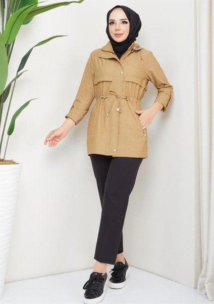 Setare Mont 595 Bondit Kapşonlu Baharlık