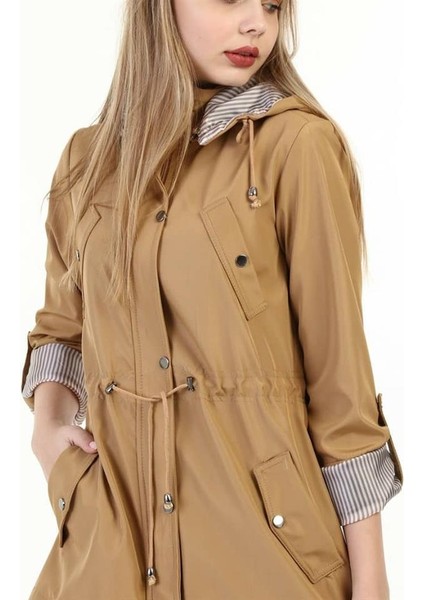 Setare Mont 595 Bondit Kapşonlu Baharlık modelleri