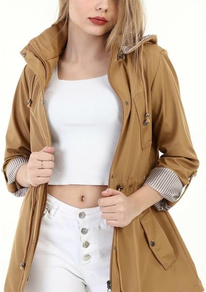 Setare Mont 595 Bondit Kapşonlu Baharlık fırsatları