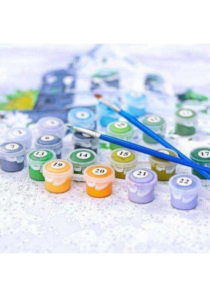 Sevgililerin Günlüğü Kasnaklı Sayılarla Boyama Seti modelleri