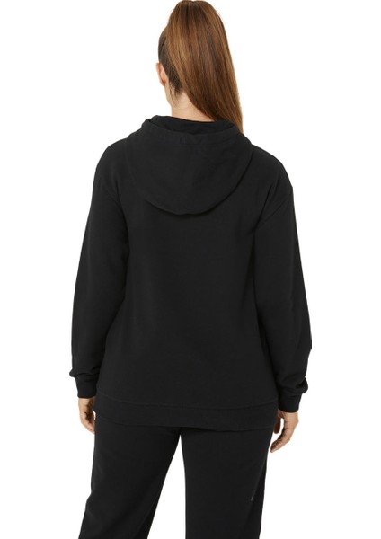 Asics Logo Oth Hoodie Kadın Siyah Sweatshirt 2032C845-002