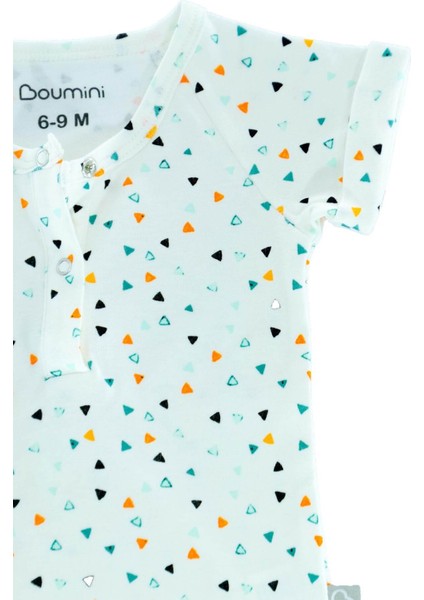 Bebek Çocuk Tişört Şort Takım Üçgenler Siyah fiyatları