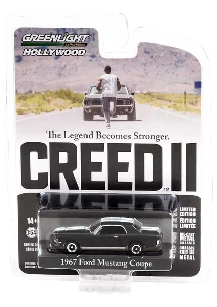 The Legend Becomes Stronger Creed 2 1967 Ford Mustang Coupe