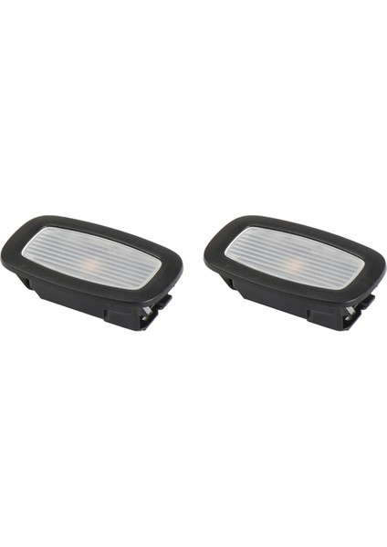 2x Araba Iç Tavan Lambası Sunvisor Makyaj Lambası 00090695049051 W205 W253 W213 W222 C200 E260 S300 Siyah (Yurt Dışından)