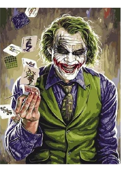 Joker Kasnaklı Sayılarla Boyama Seti
