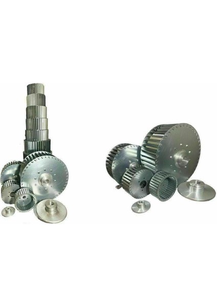 Çap 215 Boy 90 Delik 24 mm Sol Yön Radyal Fan Pervanesi fırsatları