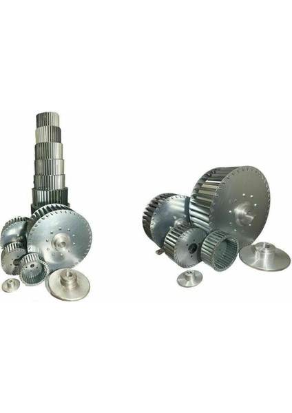Çap 215 Boy 85 Delik 14 mm Sol Yön Radyal Fan Pervanesi indirimleri