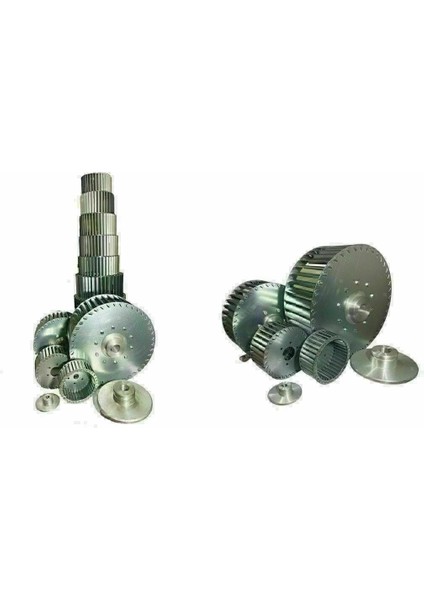 Çap 225 Boy 80 Delik 11 mm Sol Yön Radyal Fan Pervanesi indirimleri