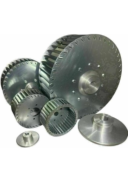 Çap 225 Boy 70 Delik 24 mm Sol Yön Radyal Fan Pervanesi