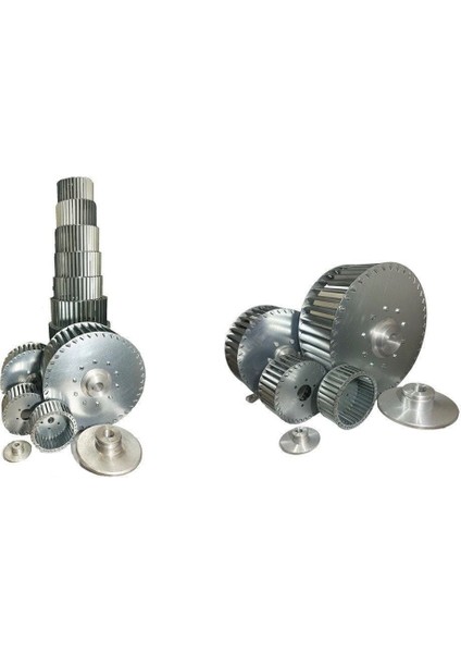 Çap 240 Boy 102 Delik 19 mm Sol Yön Radyal Fan Pervanesi fırsatları