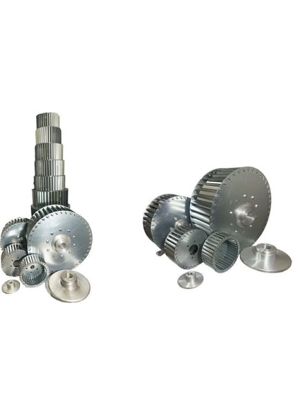 Çap 240 Boy 112 Delik 19 mm Sol Yön Radyal Fan Pervanesi fırsatları