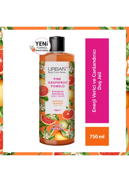 Urban Care Body Series Pink Grapefruit Pomelo Duş Jeli 750 ml